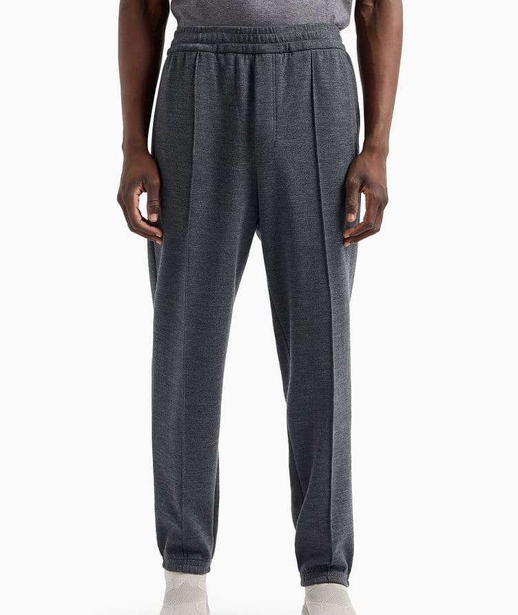 Travel Essentials Wool-Blend Jersey Pants image 2