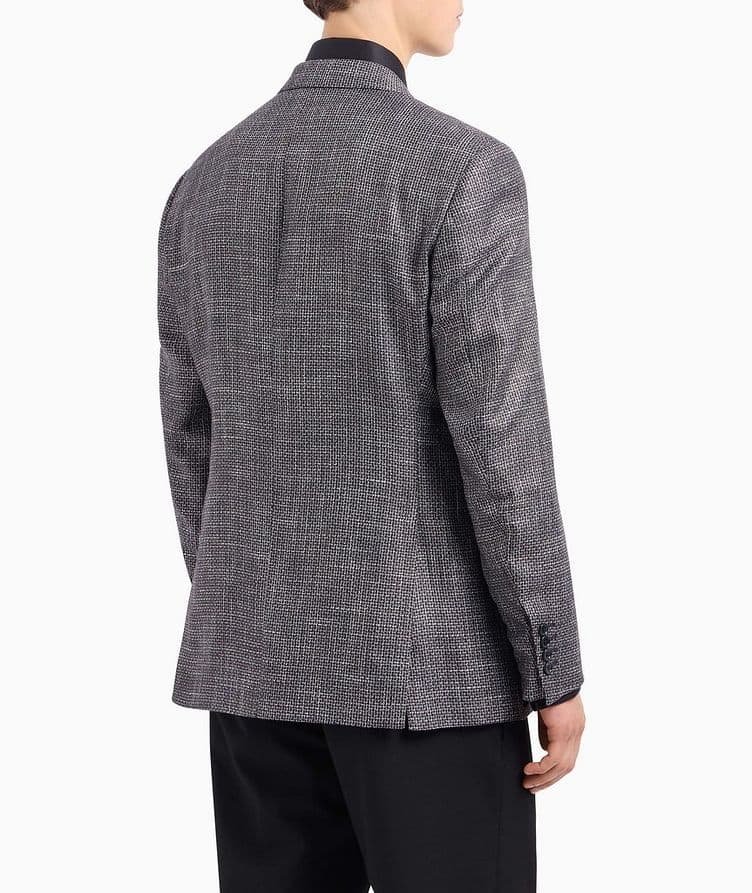 Micro-Check Bamboo Sport Jacket  image 2