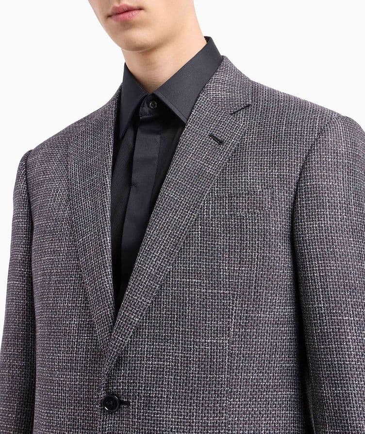 Micro-Check Bamboo Sport Jacket  image 3