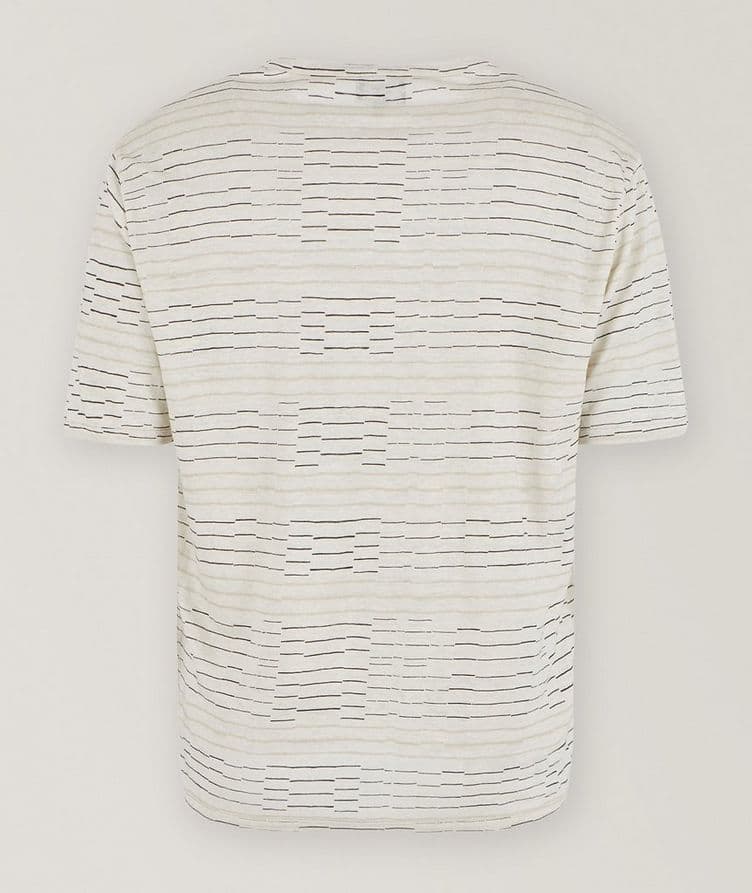 Striped Linen T-Shirt image 1