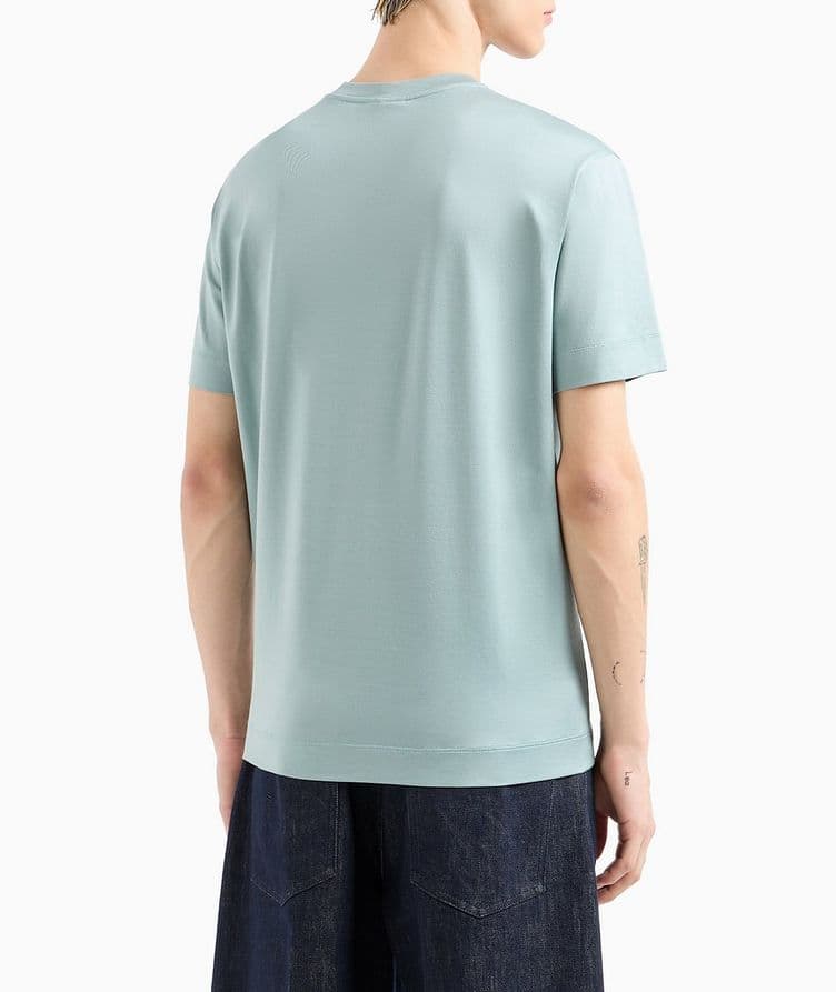 Two-Tone Lyocell-Cotton T-Shirt  image 2