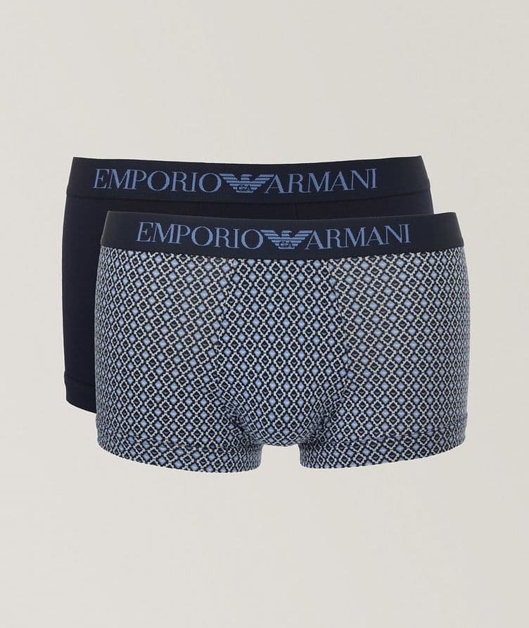 Two-Pack Mixed Print Boxer Briefs image 0