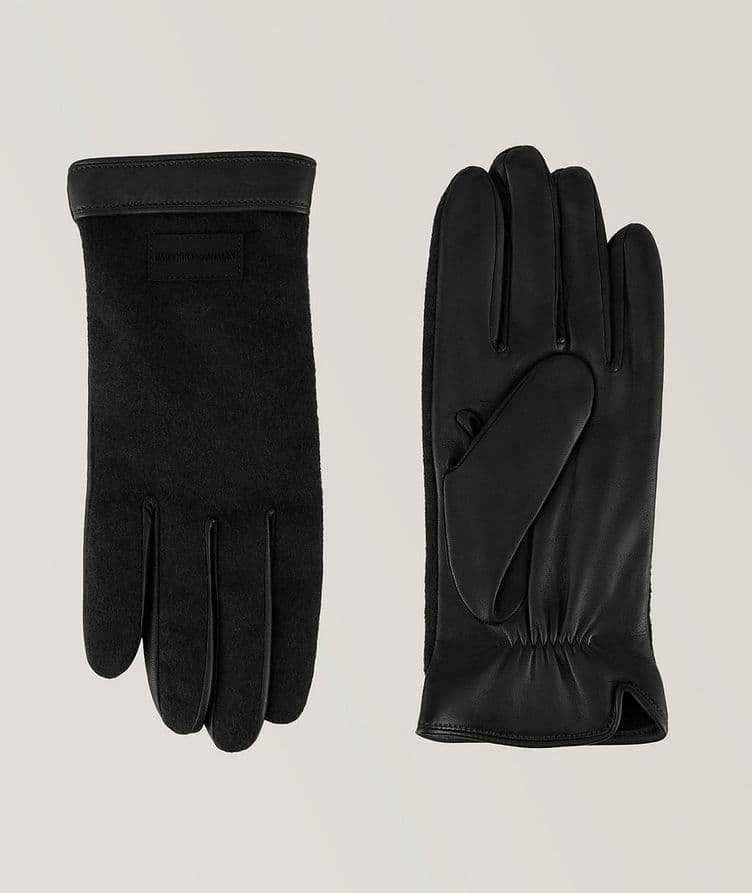 Nappa Leather-Wool Gloves image 0