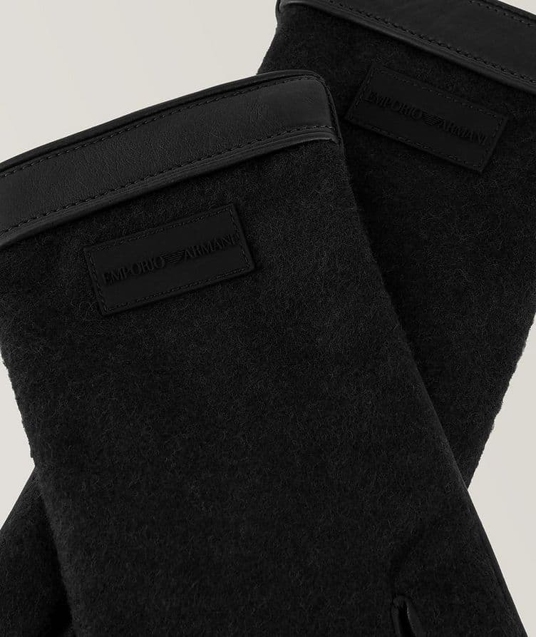 Nappa Leather-Wool Gloves image 1