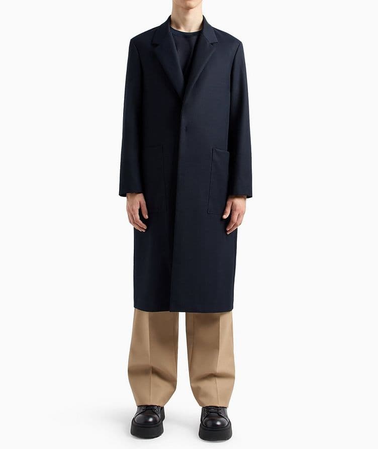 Wool-Blend Gabardine Trench Coat image 1