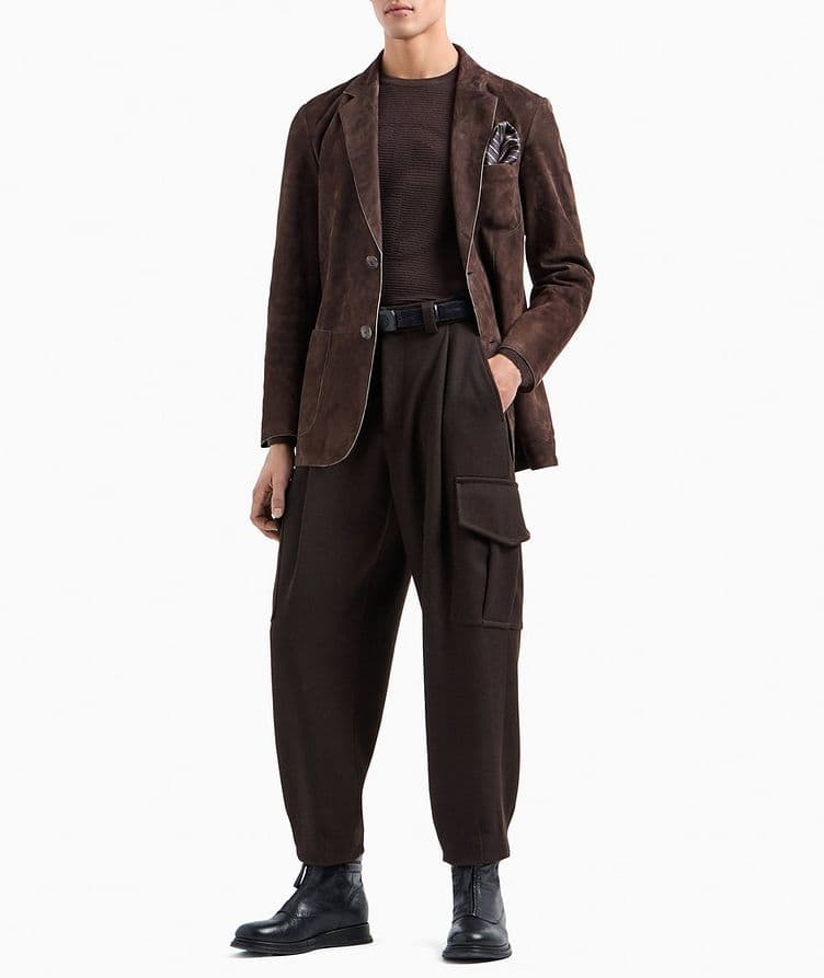 Wool Cargo Trousers  image 4