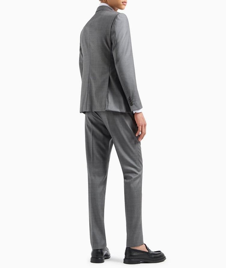 Silky Finish Grisaille Wool Suit image 2