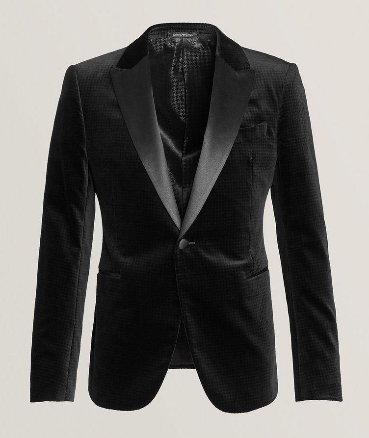 Velvet Herringbone Dinner Jacket image 0