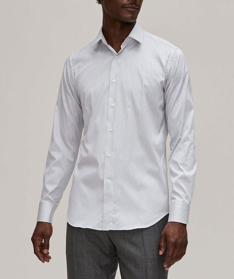 Anniversary Striped Cotton Dress Shirt image 1