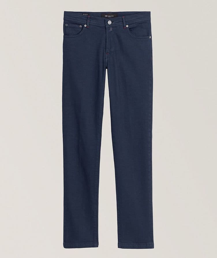 Stretch-Cotton Five-Pocket Pants image 0