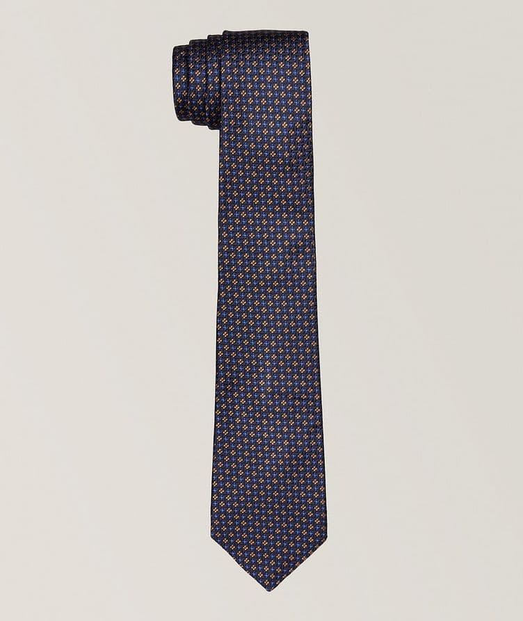 Miniature Floral Silk Tie  image 0