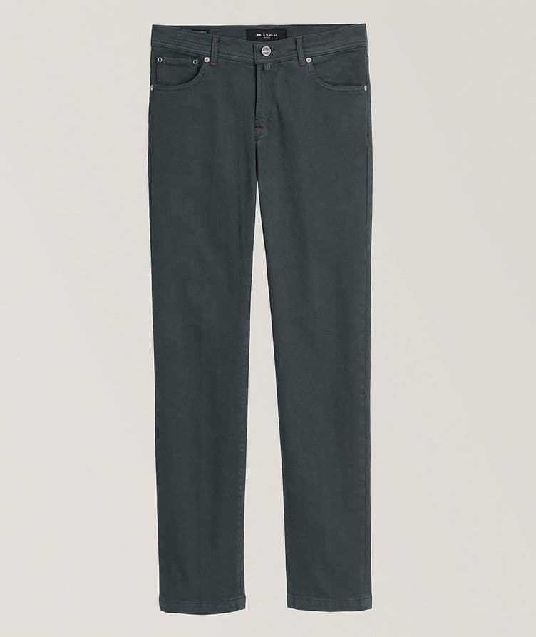 Stretch-Cotton Five-Pocket Jeans  image 0