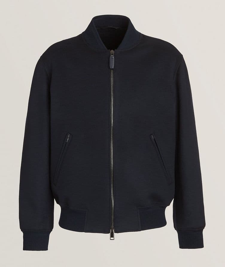 Wool-Cashmere Bomber Jacket image 0