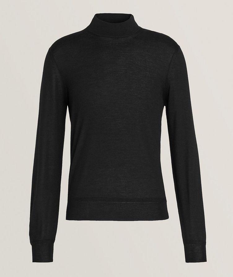 Cashmere-Silk Mockneck Sweater image 0