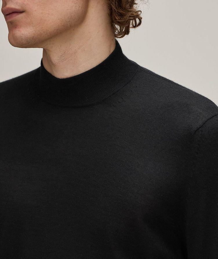 Cashmere-Silk Mockneck Sweater image 3