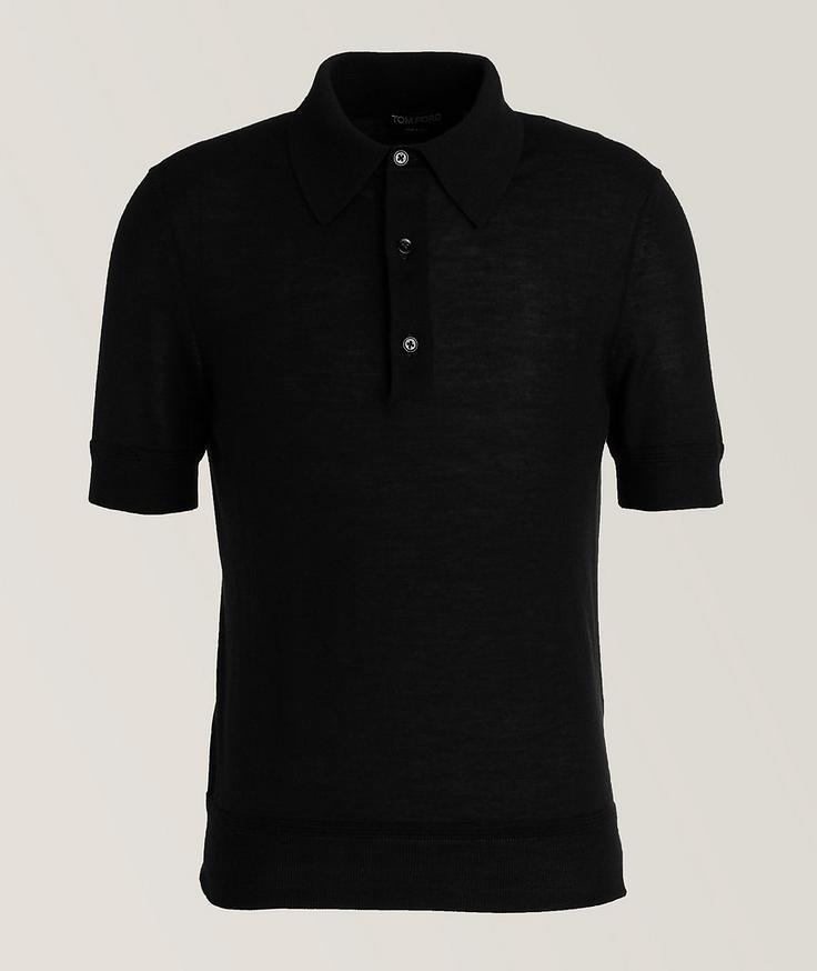 TOM FORD Cashmere-Silk Knitted Polo 