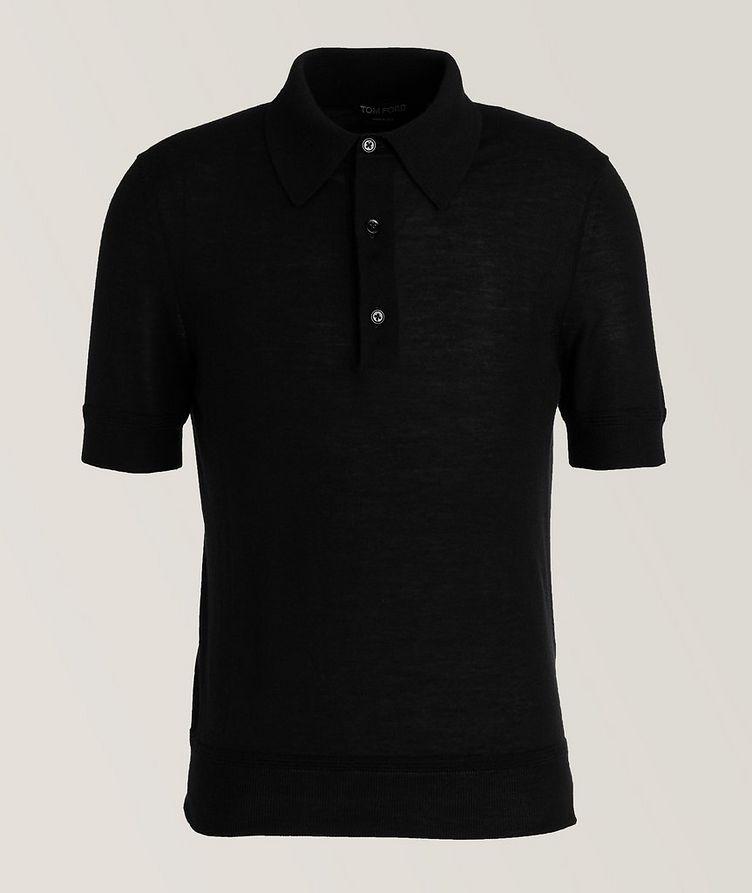 Cashmere-Silk Knitted Polo  image 0