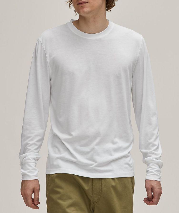 Lyocell-Cotton Long-Sleeve T-Shirt image 1