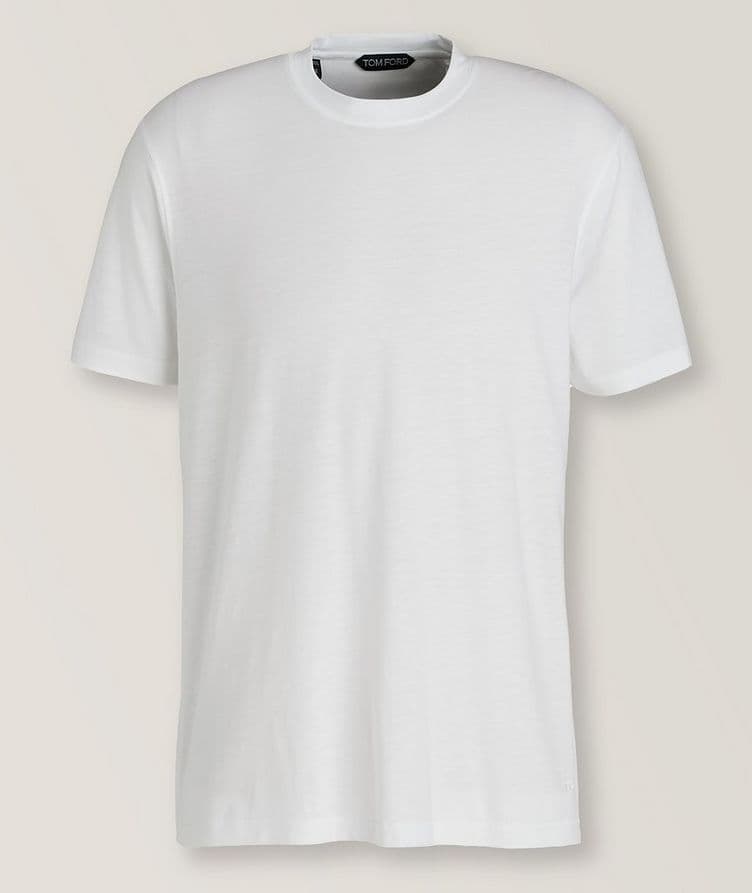 Lyocell-Cotton Blend T-Shirt image 0