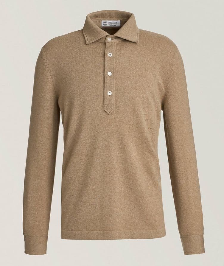 Cashmere Polo Sweater  image 0