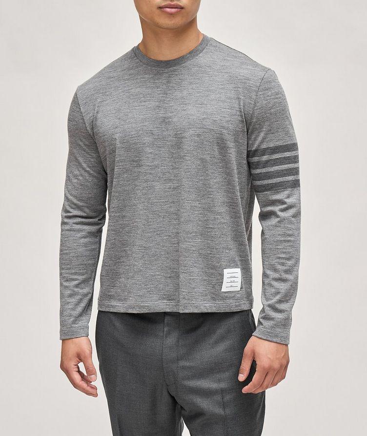 4-Bar Stretch Wool Jersey T-Shirt image 1