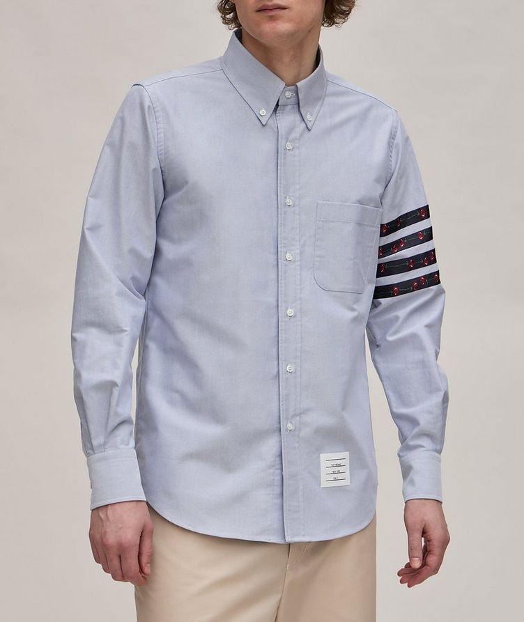 Decorative 4-Bar Cotton Shirt  image 1