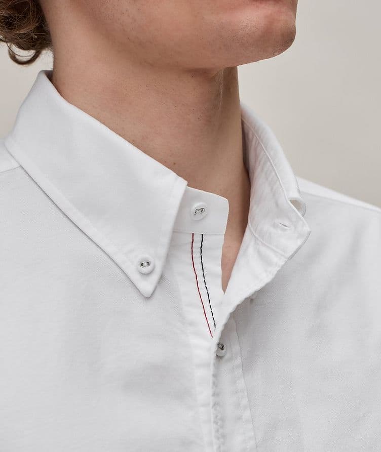 Oxford Armband Cotton Shirt   image 3