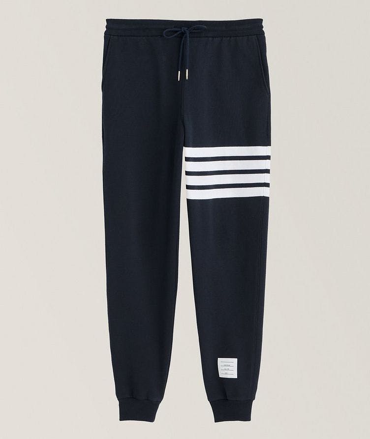 4-Bar Cotton Sweatpants image 0