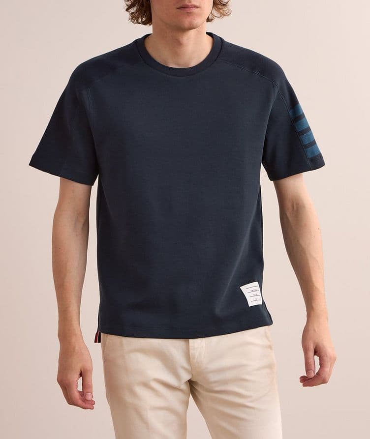  Four-Bar Cotton T-Shirt image 1