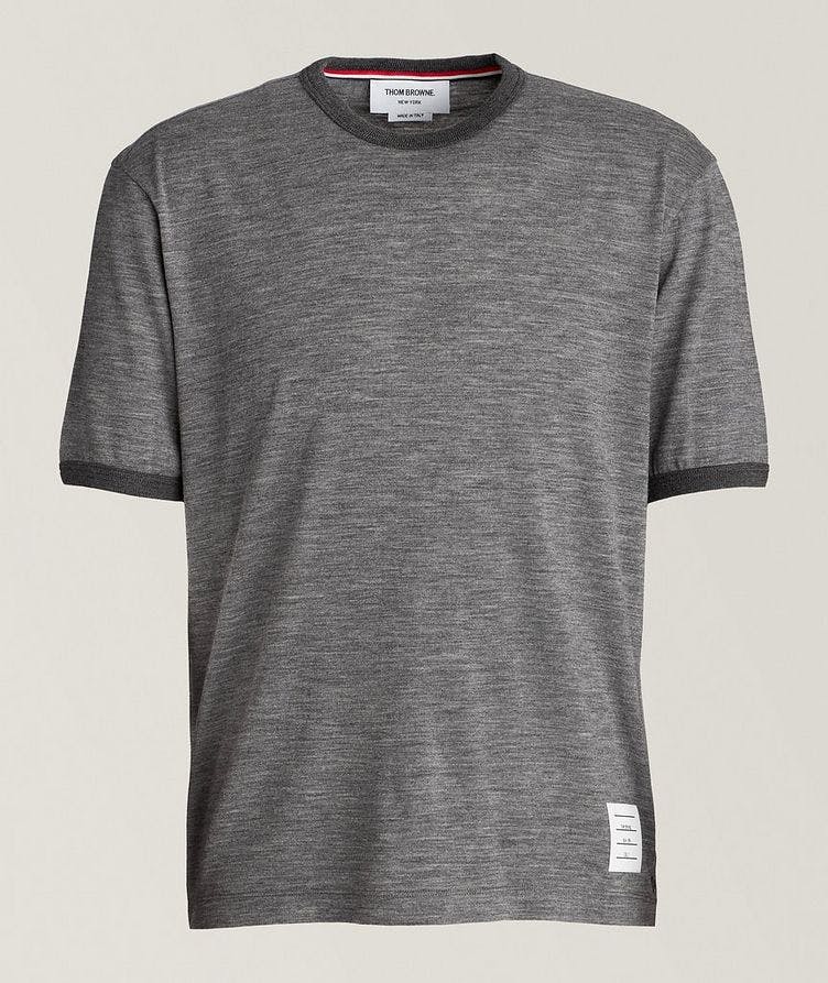 Ringer Stretch Wool Jersey T-Shirt image 0