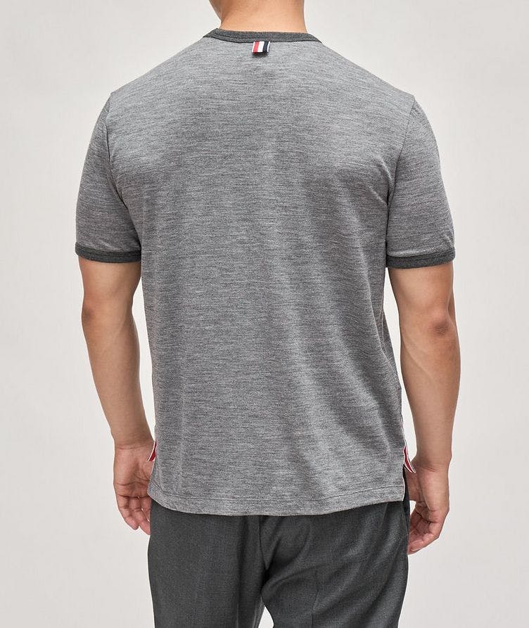 Ringer Stretch Wool Jersey T-Shirt image 2