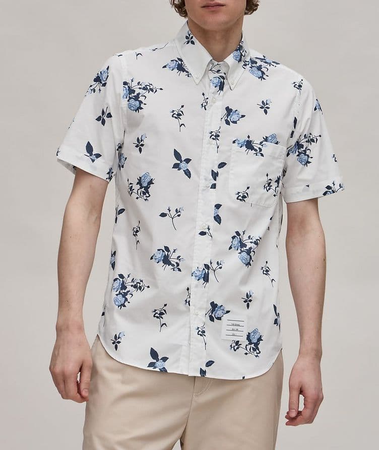 Floral Cotton Sport Shirt  image 1