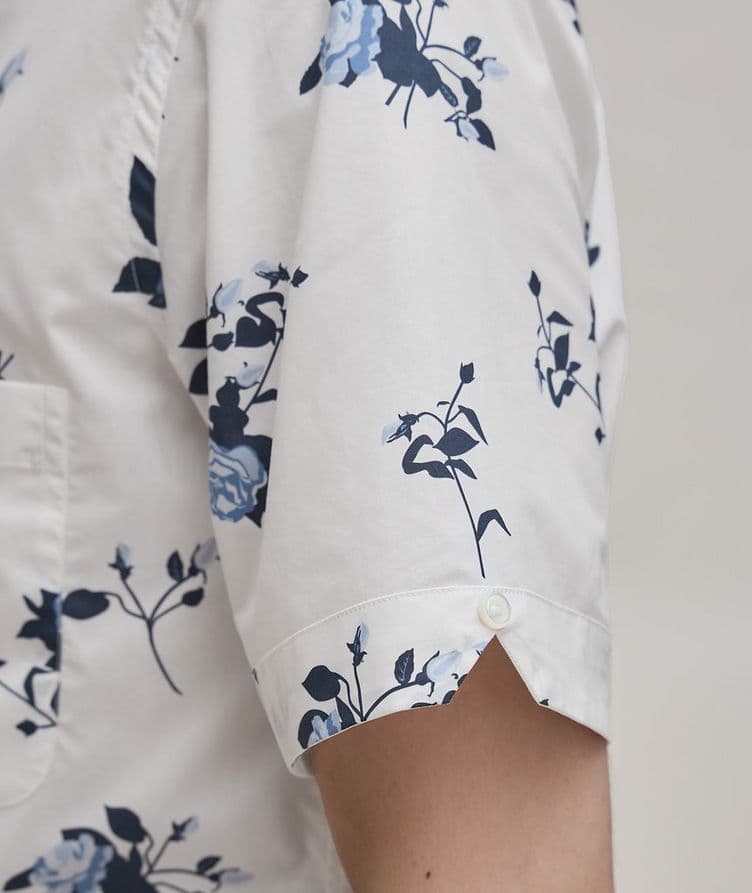 Floral Cotton Sport Shirt  image 3