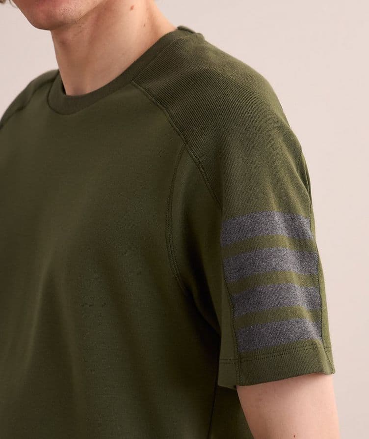 Four-Bar Cotton  T-Shirt image 3