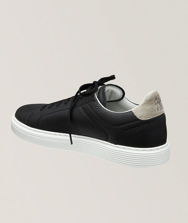 Grain Leather Backtab Sneakers image 1