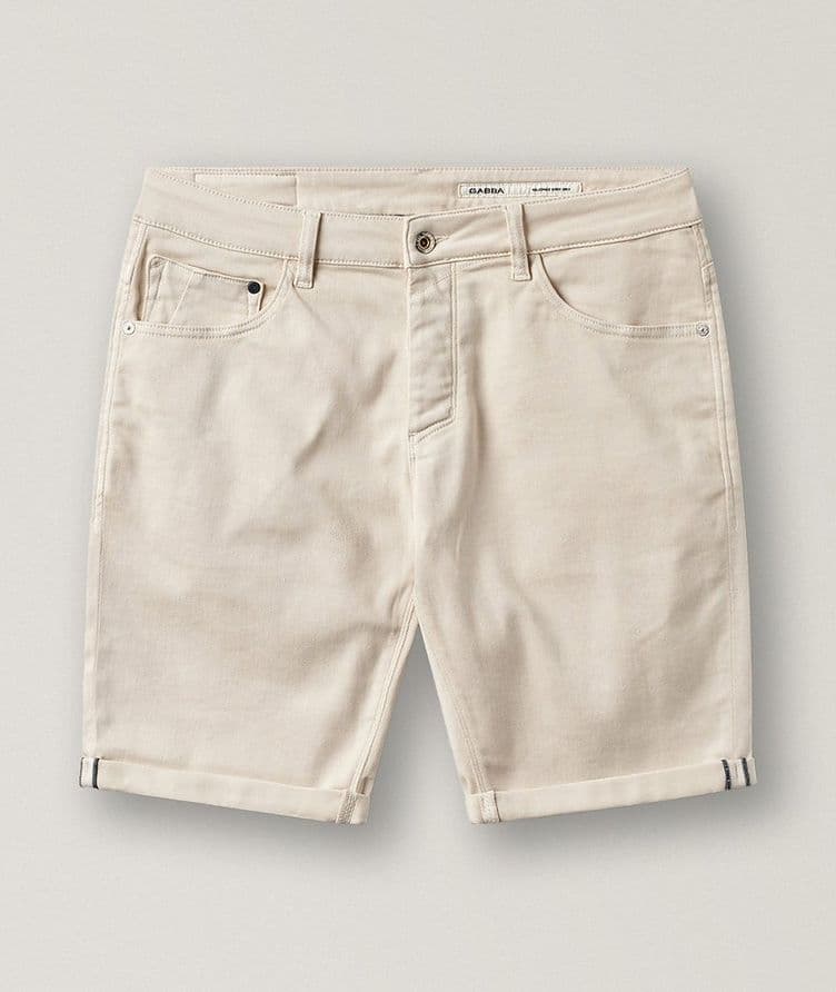 Jason Slim-Fit Cotton Blend Shorts image 0