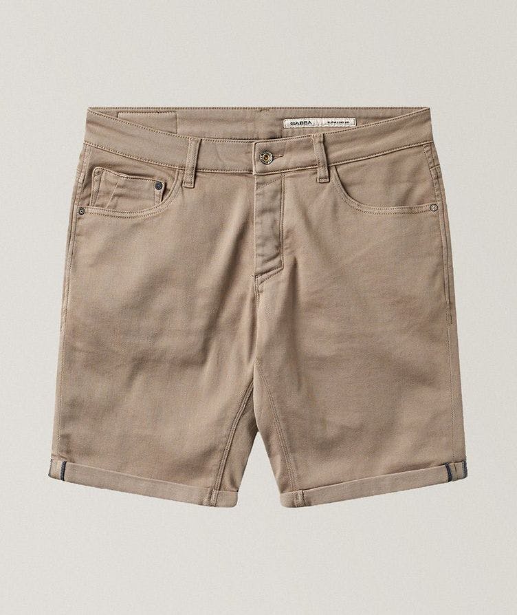 Jason Slim-Fit Cotton Blend Shorts image 0