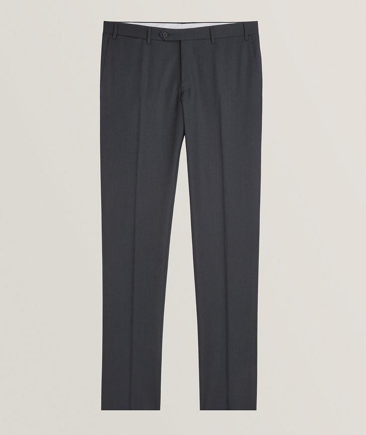 Canali Pantalon habillé Kei en twill de laine