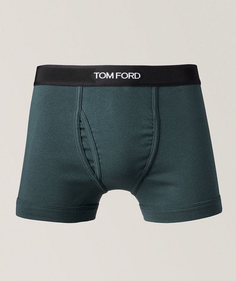 Stretch-Cotton Jersey Boxer Brief image 0