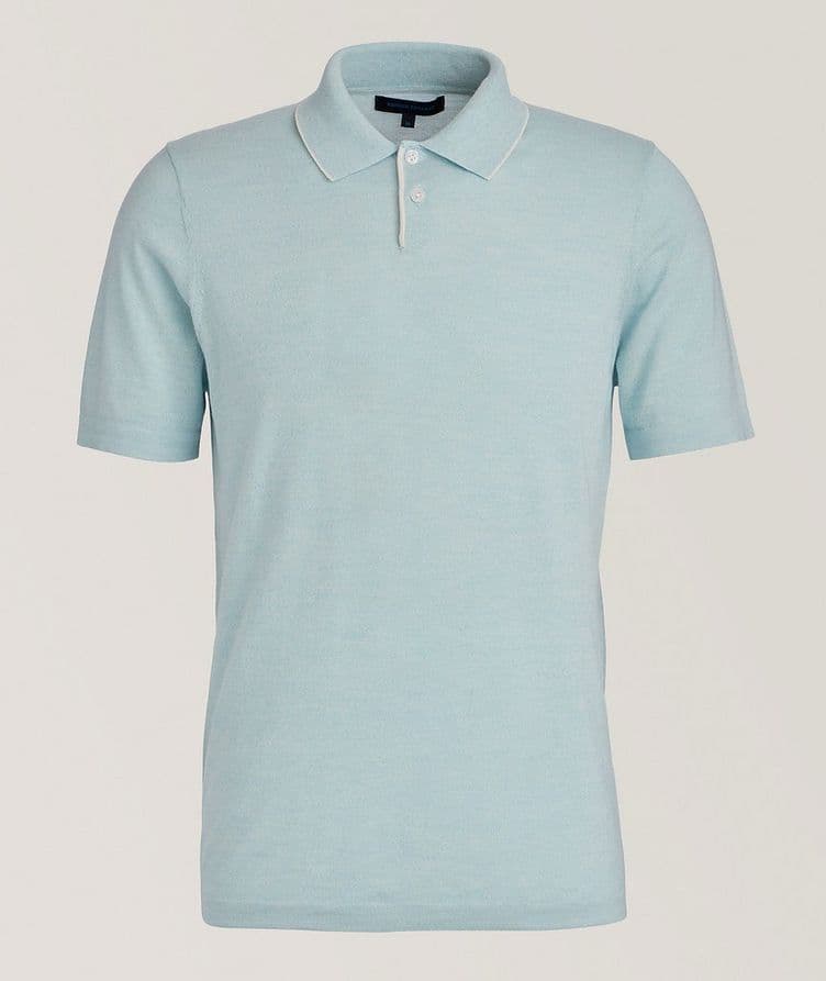 Cotton-Blend Tipped Polo image 0