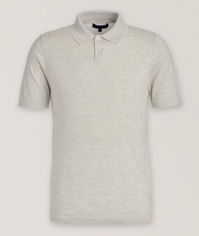 Cotton-Blend Tipped Polo  image 0