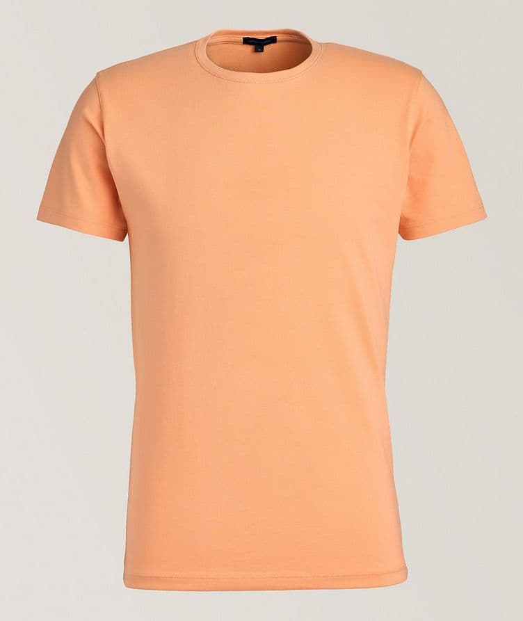 Stretch-Pima Cotton Crewneck T-Shirt image 0