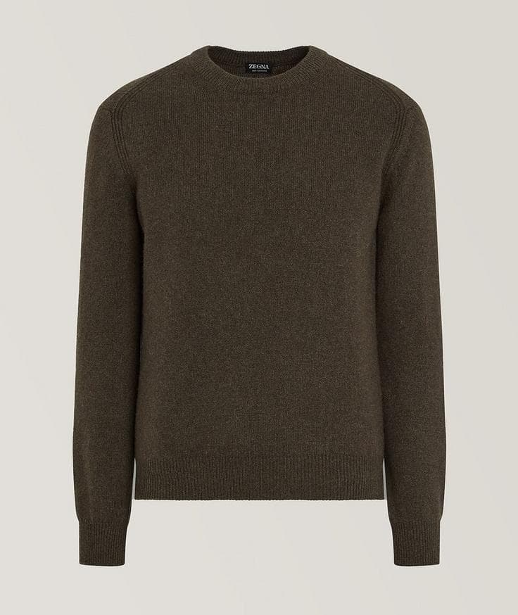 Zegna Oasi Cashmere Crewneck Sweater 