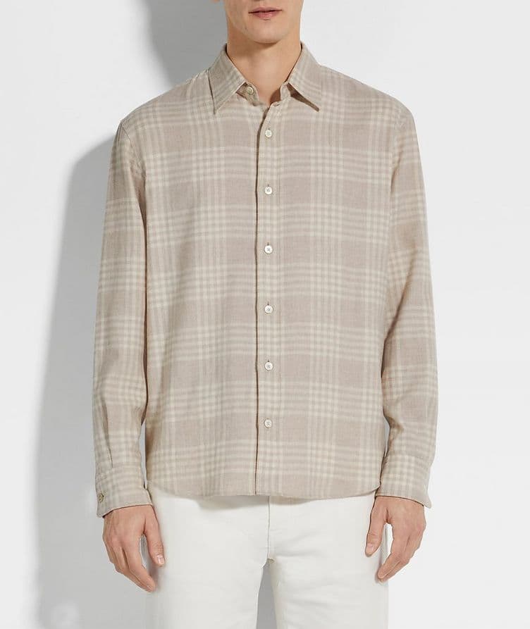 Prince of Wales Cotton Shirt image 1