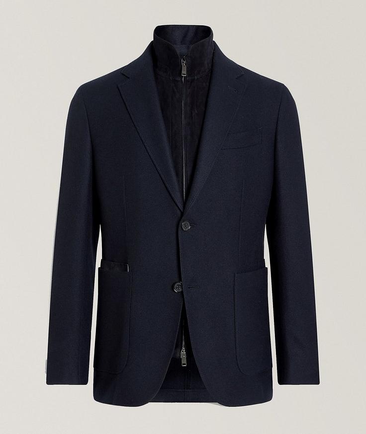 Zegna Trofeo Cashmere Sport Jacket 