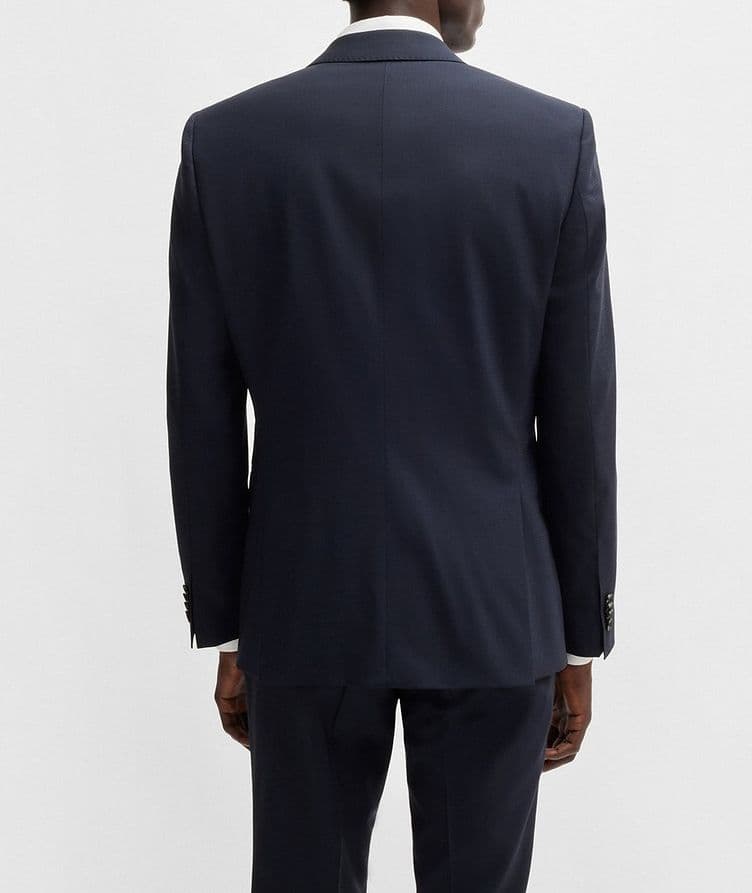 Micro Patterned Wool-Blend Suit image 2