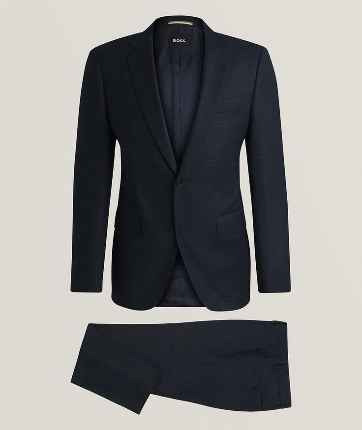 BOSS Huge Stretch-Wool Suit