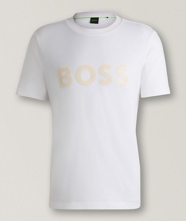 T-shirt en coton avec logo image 0