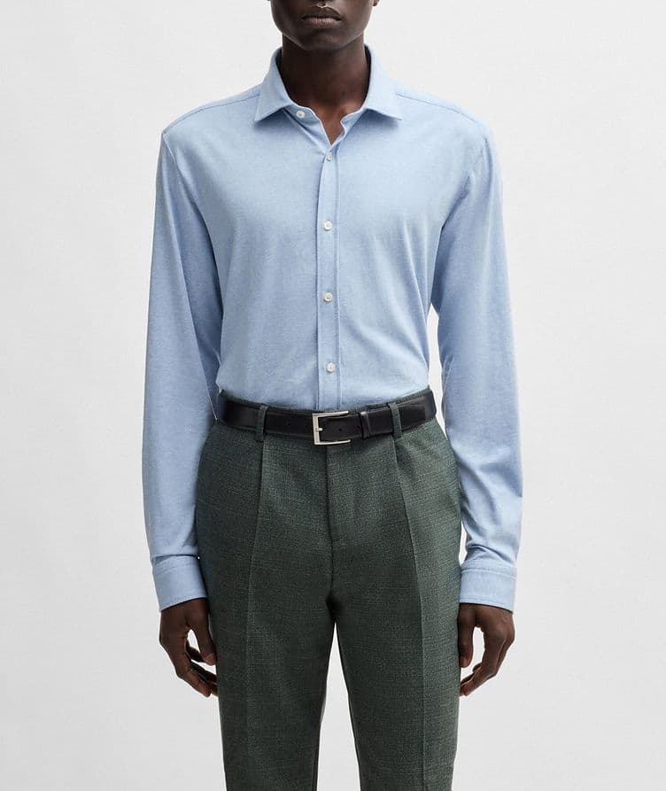 Stretch-Cotton Jersey Shirt  image 1