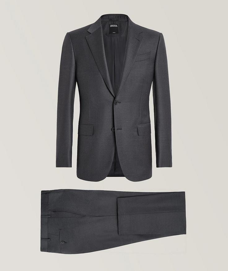 Zegna Trofeo Wool Sartorial Mélange Suit